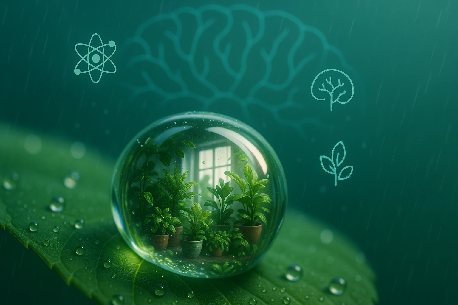 Cheiro de Chuva em Casa? A Ciência do Petricor e o Que Ele Revela Sobre Suas Plantas (e Você)